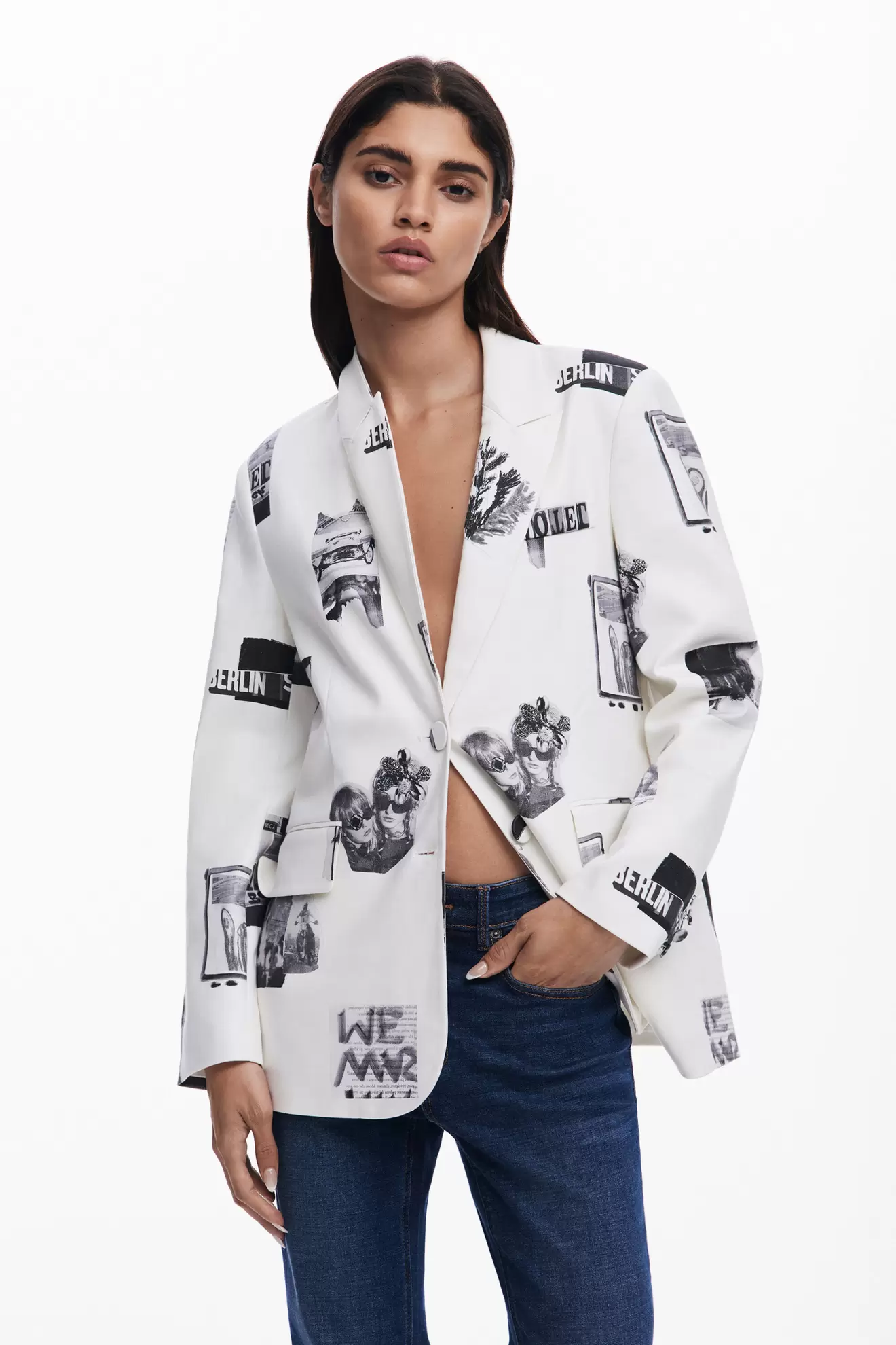 Collage-Blazer