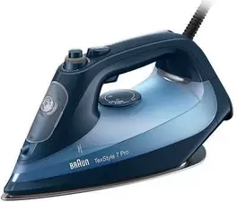 Dampfbügeleisen TexStyle 7 Pro SI 7160 BL, 3000 W, mit FreeGlide 3D Bügelsohle