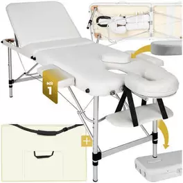 Massageliege 3 Zonen Massageliege (Set, 1-St., mit Tragetasche), Breite 61 cm, Polsterung 5 cm