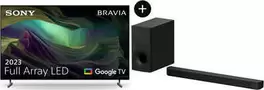 KD65X85L LED-Fernseher (164 cm/65 Zoll, 4K Ultra HD, Android TV, Google TV, Smart-TV, + HT-SD40 Soundbar)
