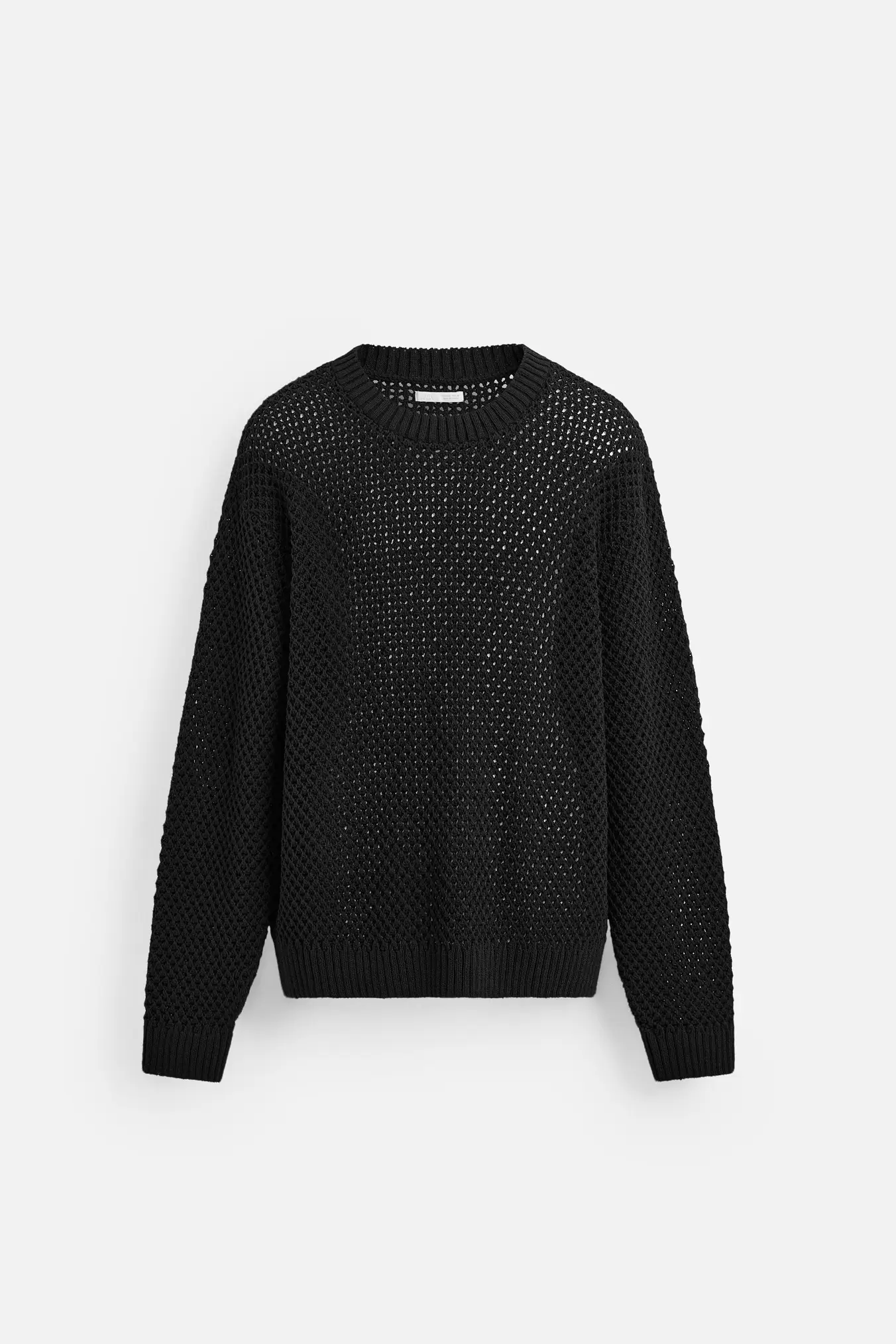 PULLOVER MIT LOCHMUSTER