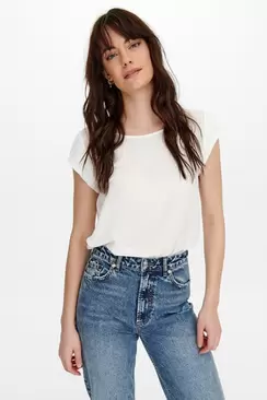 Glatt fließendes T-Shirt
