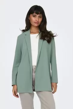 Fließender Blazer mit langen Ärmeln