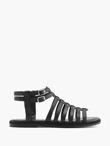 Leder Sandale