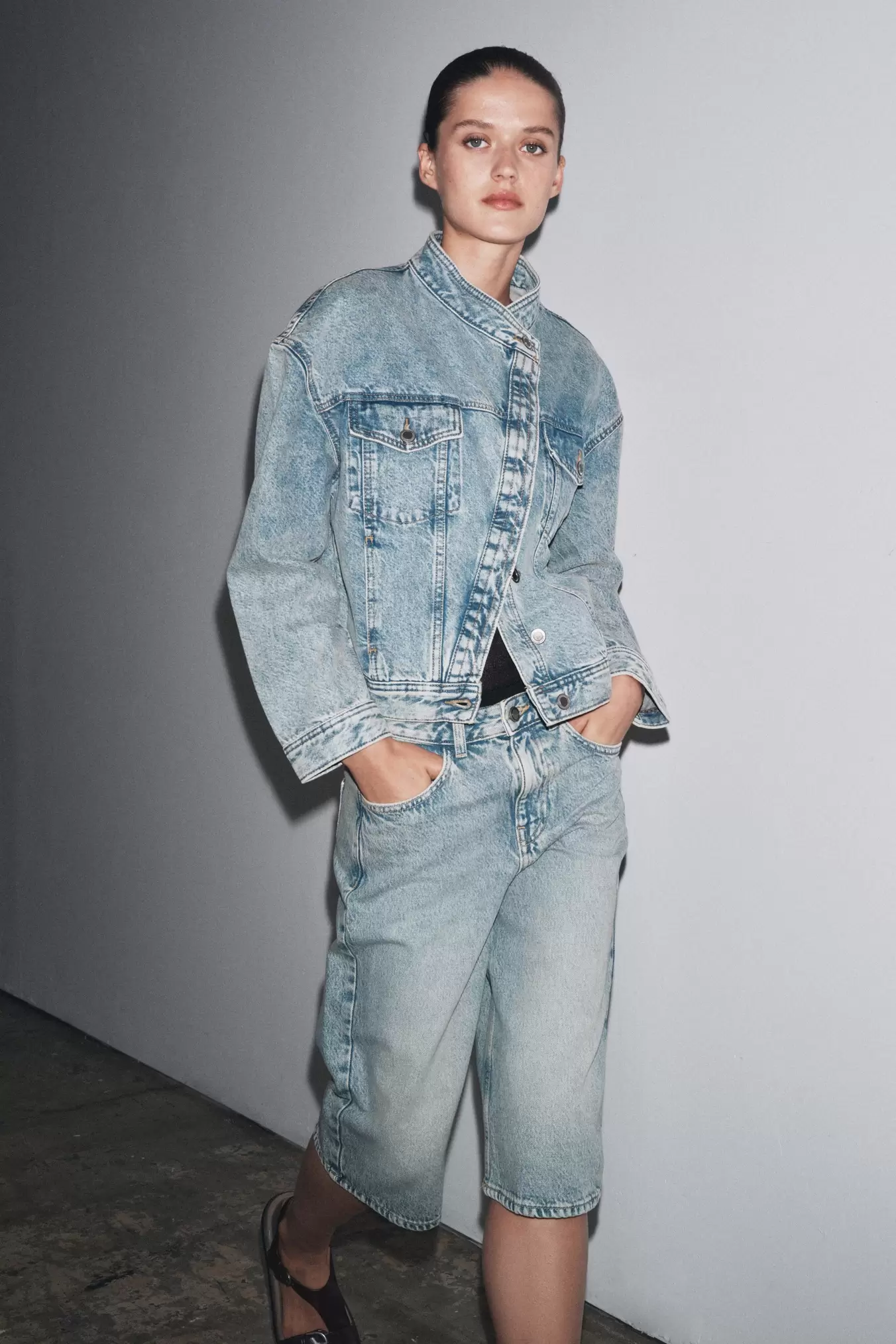 DENIM-BERMUDASHORTS ZW COLLECTION