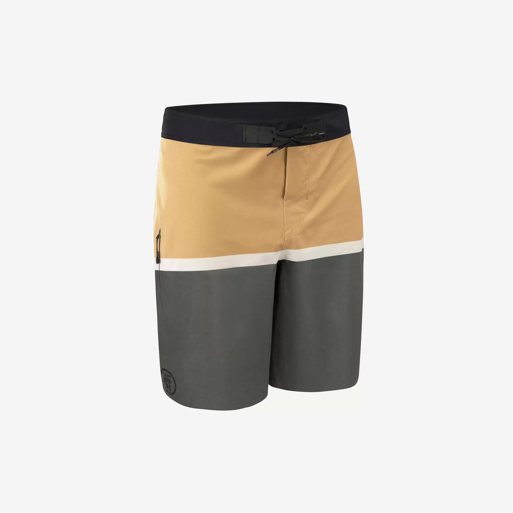 OLAIAN Boardshorts Surfen Standard 900 Flat Belt Dude khaki