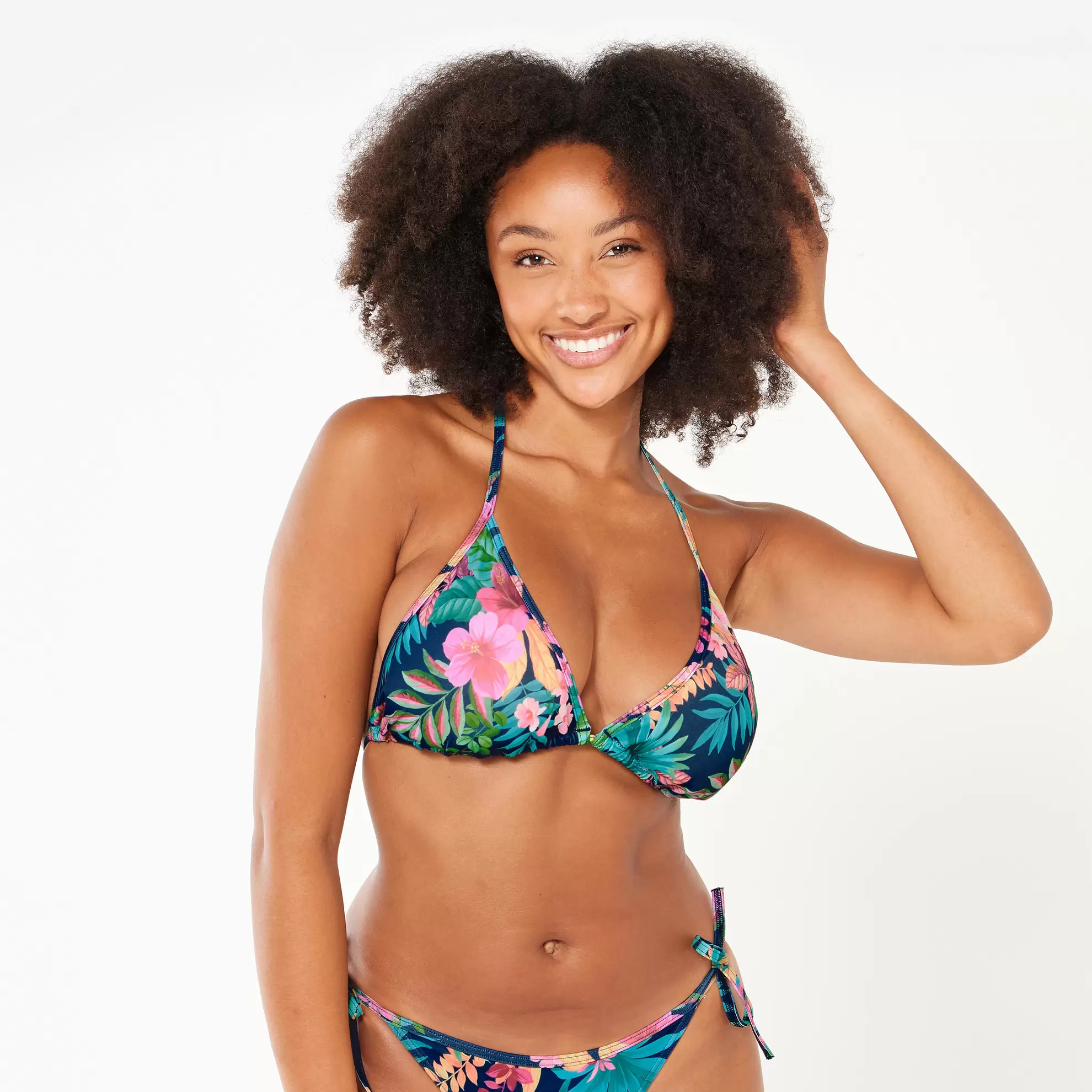 OLAIAN Bikini-Oberteil Damen Triangel Mae Borabora blau