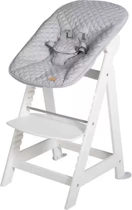 Hochstuhl Treppenhochstuhl 2-in-1 Set Style, Born Up, mit Neugeborenen-Aufsatz