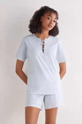 Kurzarmshirt aus Baumwolle Morning Portofino