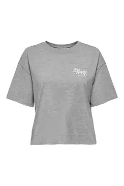 Kurzarm-Shirt mit Rundhalsausschnitt