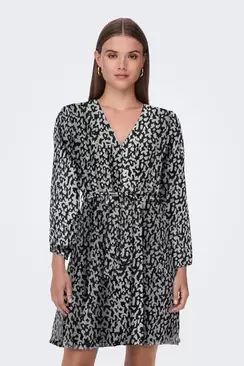 Kurzes Schleifenkleid