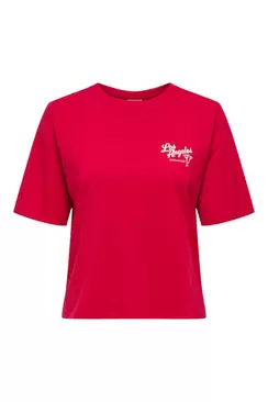 Kurzarm-Shirt mit Rundhalsausschnitt