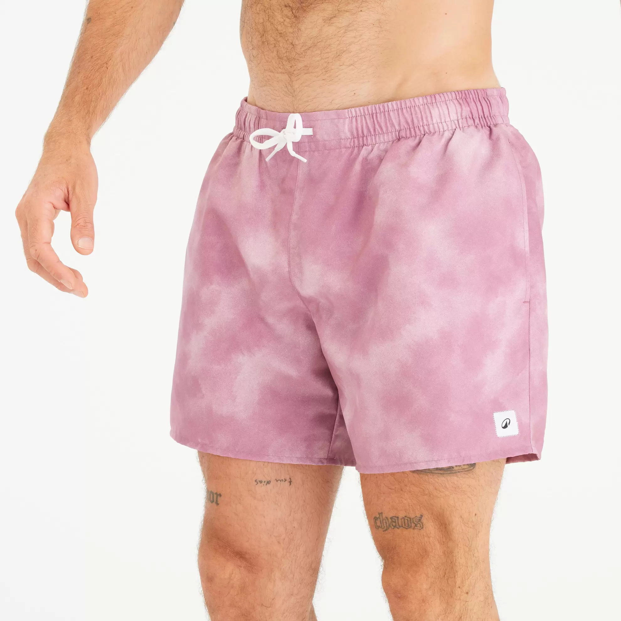 OLAIAN Boardshorts Herren kurz 100 Cloud 15" violett/grau
