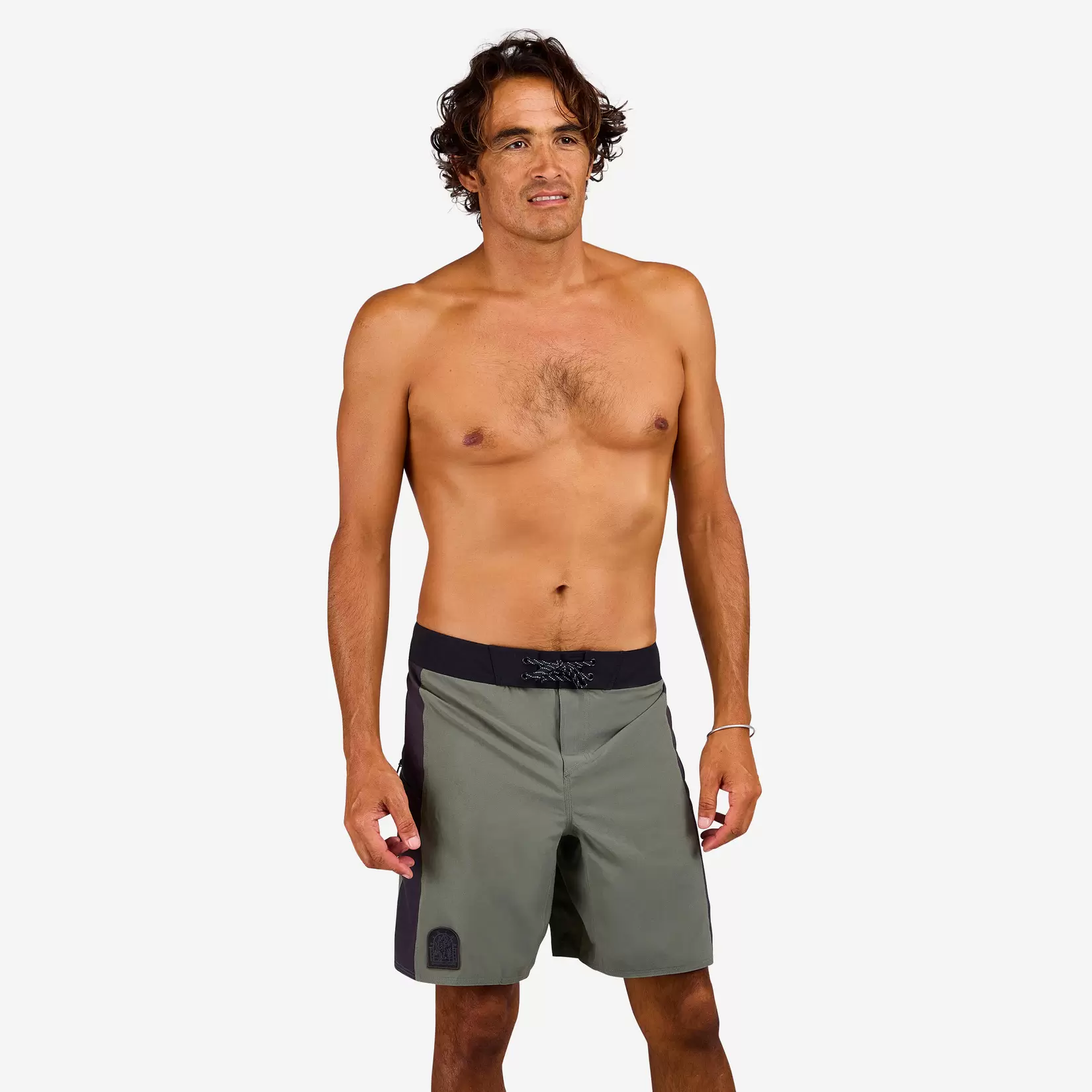 OLAIAN Boardshorts Surfen 500 19" Alex khaki