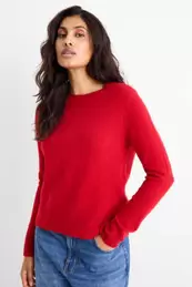 Fine knit jumper