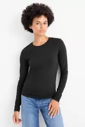 Long sleeve top - slim fit