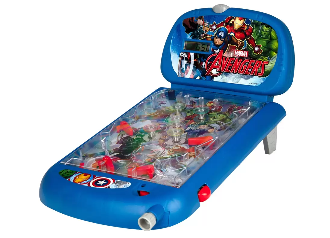 Marvel Avengers Spielzeug-Flipper mit Sound- und Lichteffekten