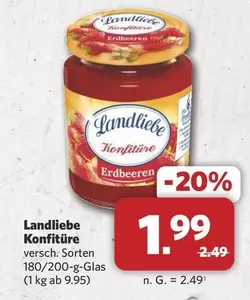 Konfitüre Erdbeeren