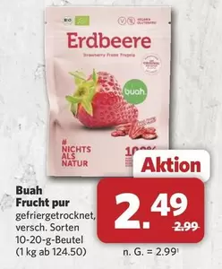 Erdbeere Frucht pur gefriergetrocknet