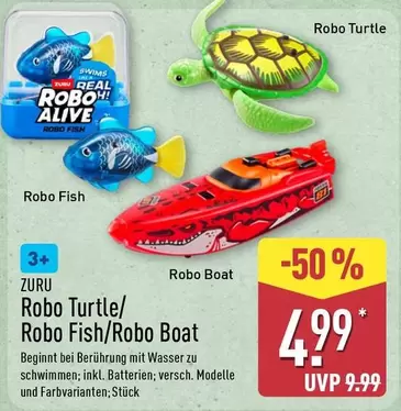Robo Turtle/Robo Fish/Robo Boat