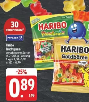 Haribo - Fruchtgummi verschiedene Sorten
