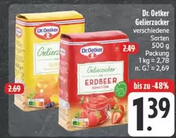 Gelierzucker verschiedene Sorten