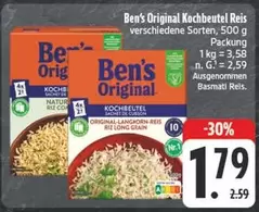 Kochbeutel Reis