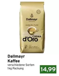 Kaffee Crema d'Oro