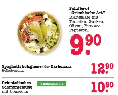 Salatbowl "Griechische Art"
