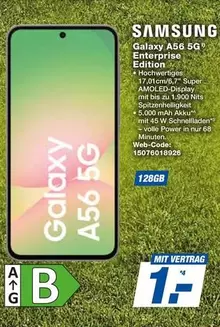 Samsung - Galaxy A56 5G Enterprise Edition