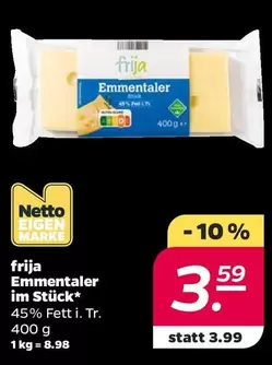 Emmentaler in Stücken