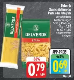 Classica Italiana Pasta oder Integrale Pasta