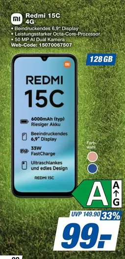 Xiaomi - Redmi 15C 4G