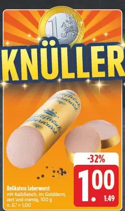 Delikatesen Leberwurst