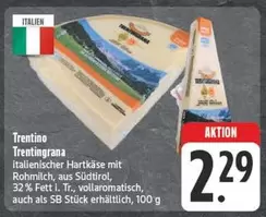 Trentino Trentingrana Italienischer Hartkäse