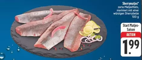 Sherrymatjes zarte Matjesfilets