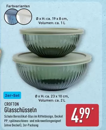 Glasschüsseln