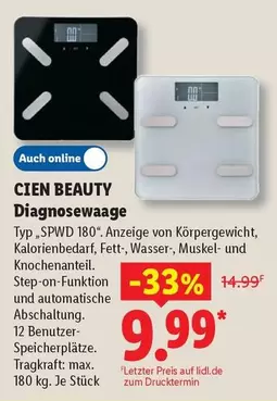 Diagnosewaage Typ "SPWD 180"
