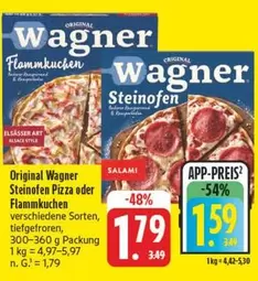 Original Wagner Steinofen Pizza Oder Flammkuchen