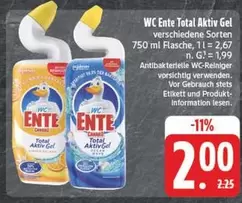 Wc Ente Total Akitiv Gel