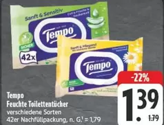 Feuche Toiletntticher