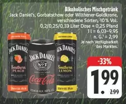 Jack Daniel's - Alkoholisches Mischgetränk