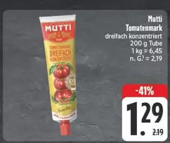 Tomatenmark dreifach konzentriert