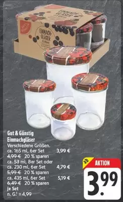 Einmachgläser