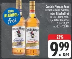 Gold - Rum verschiedene Sorten oder Alkoholfrei