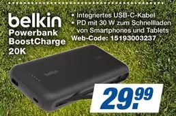 Belkin - Powerbank BoostCharge 20K