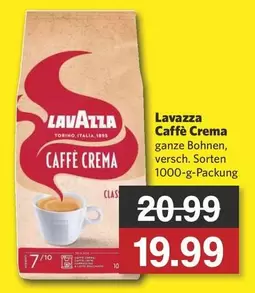 Lavazza - Caffè Crema ganze Bohnen