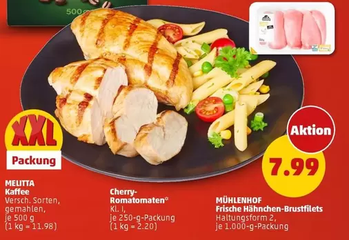 Frische Hähnchen-Brustfilets