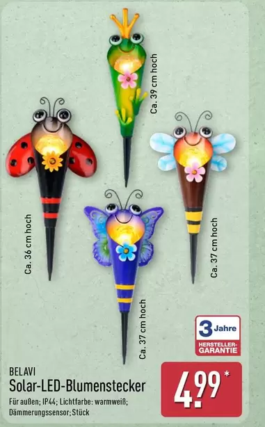 Solar-LED-Blumenstecker