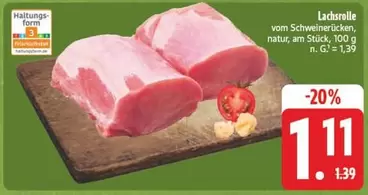 Lachsrolle vom Schweinerücken